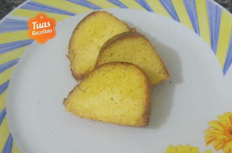 Receita de Bolo de Milho