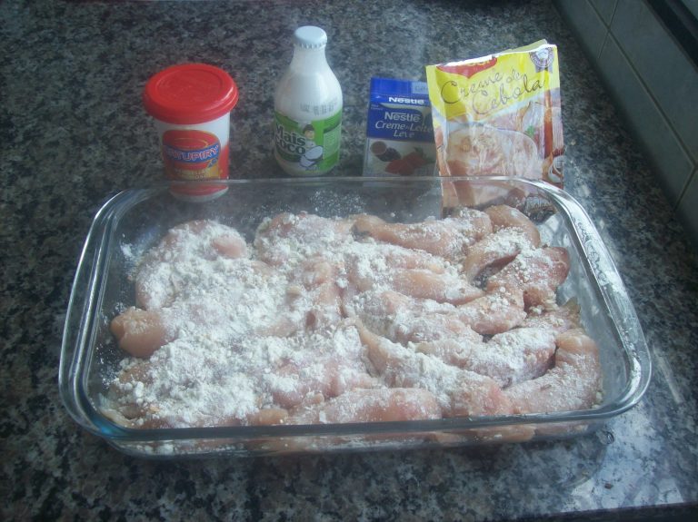 receita de frango cremoso ao forno