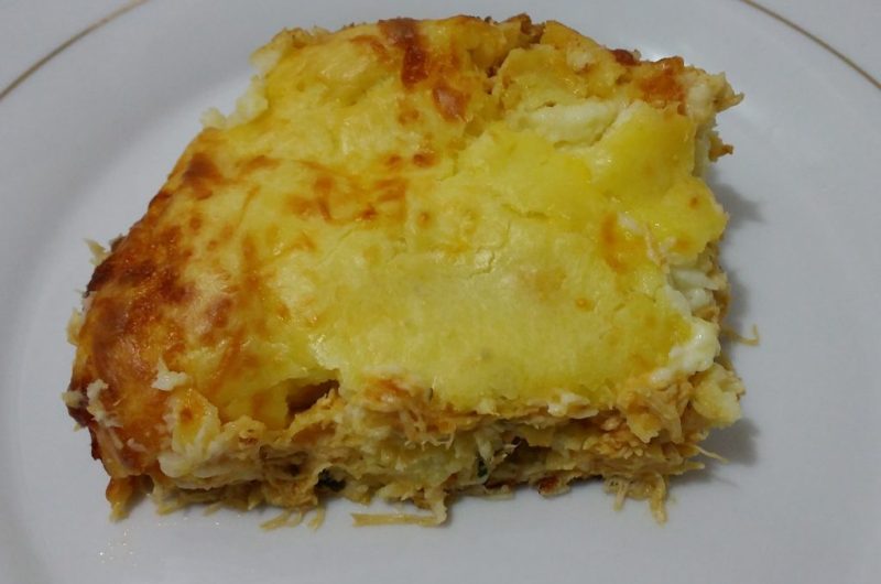 Torta de Batata no Liquidificador