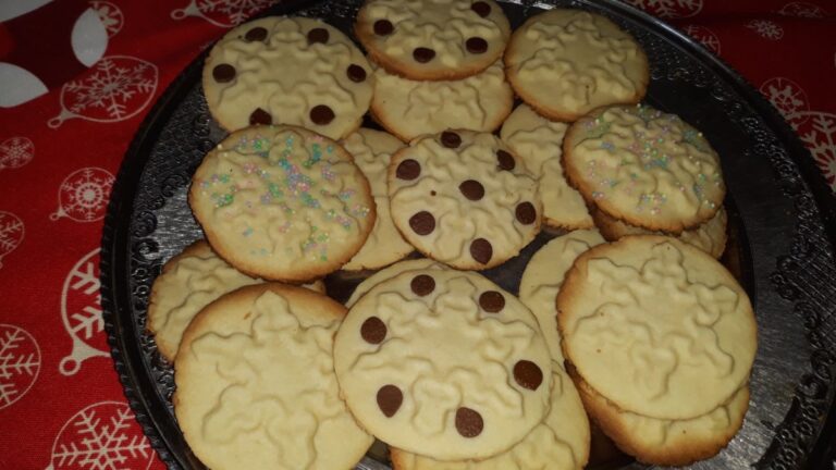 Biscoito Amanteigado de Natal