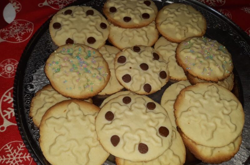 Biscoito Amanteigado de Natal