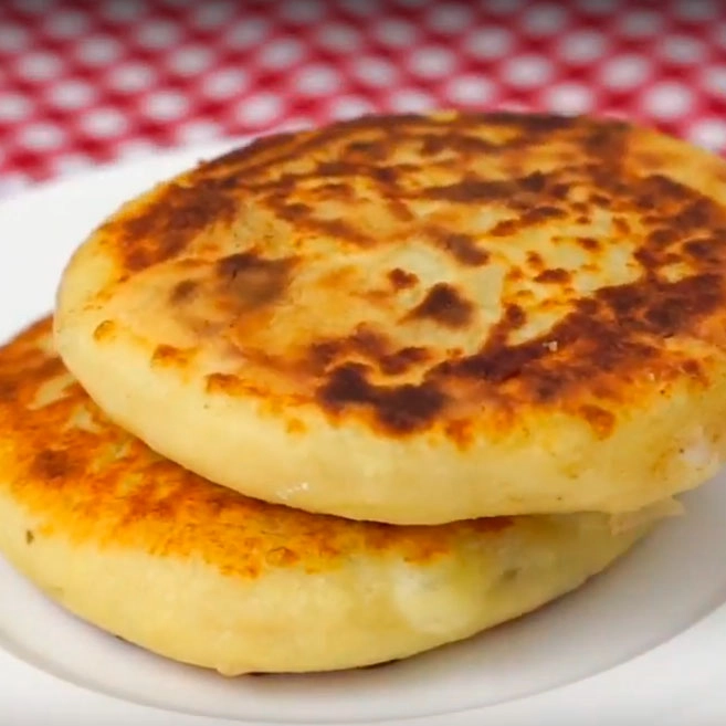 pão de batata recheado